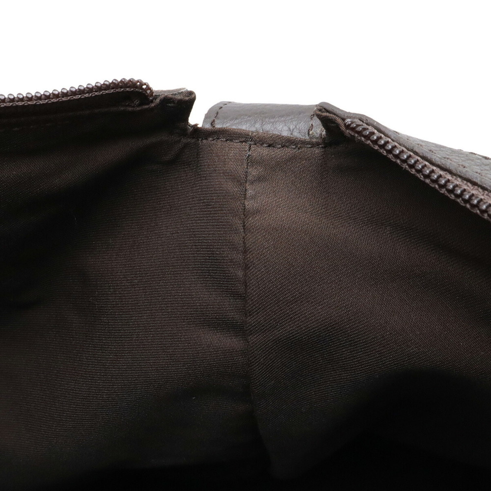 GUCCI Brown Leather Shoulder Bag - Picture 10 of 10